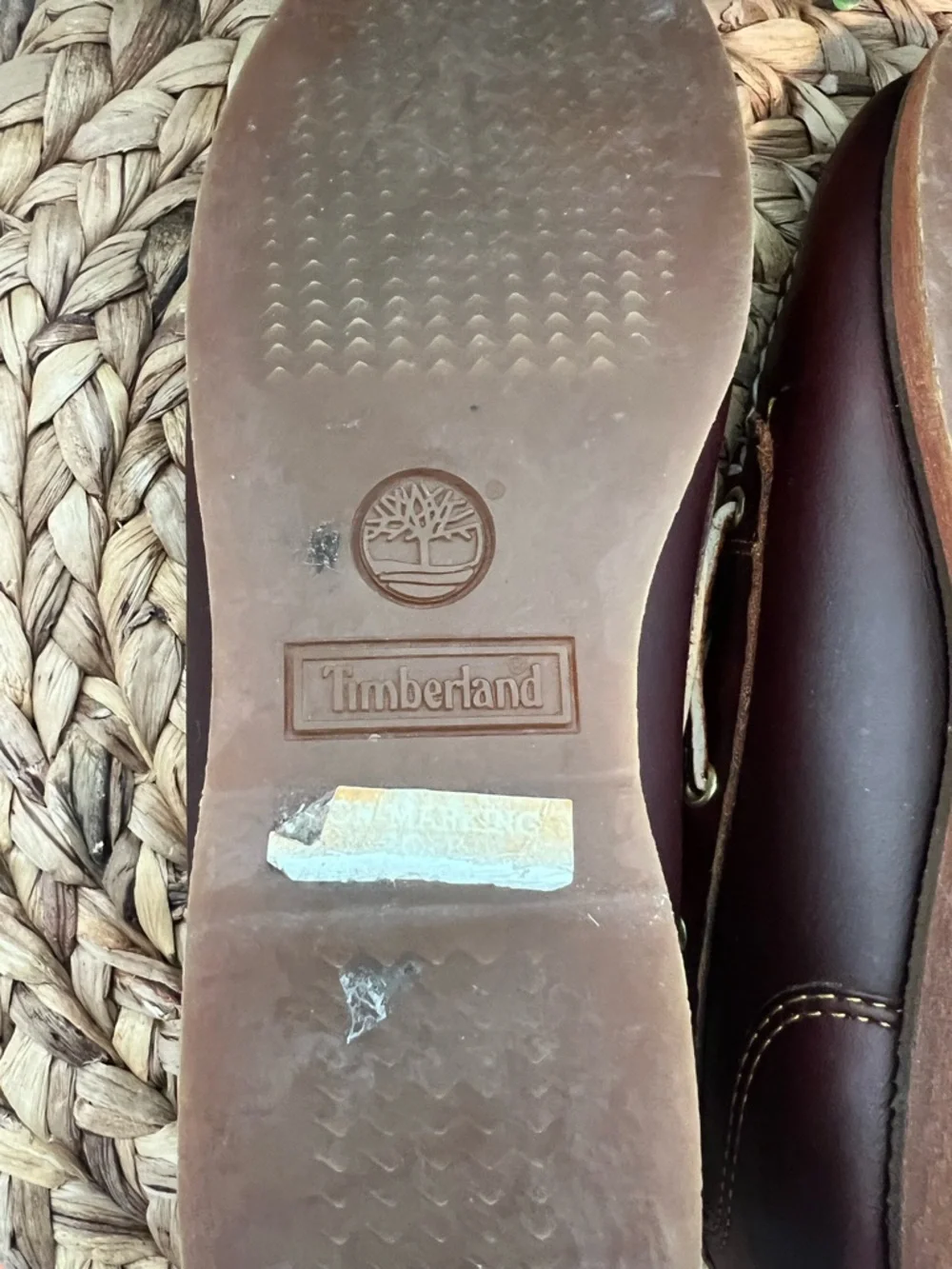 Timberland Women's Amherst 2-Eye Classic Leather Boat Shoes | Size 8 | Rootbeer